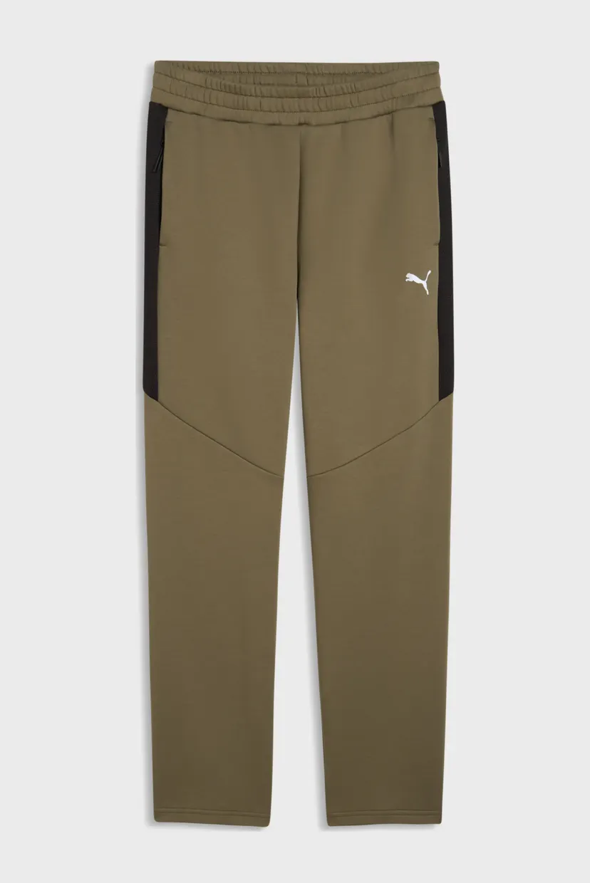 Мужские оливковые спортивные брюки Evostripe Pants Men 4