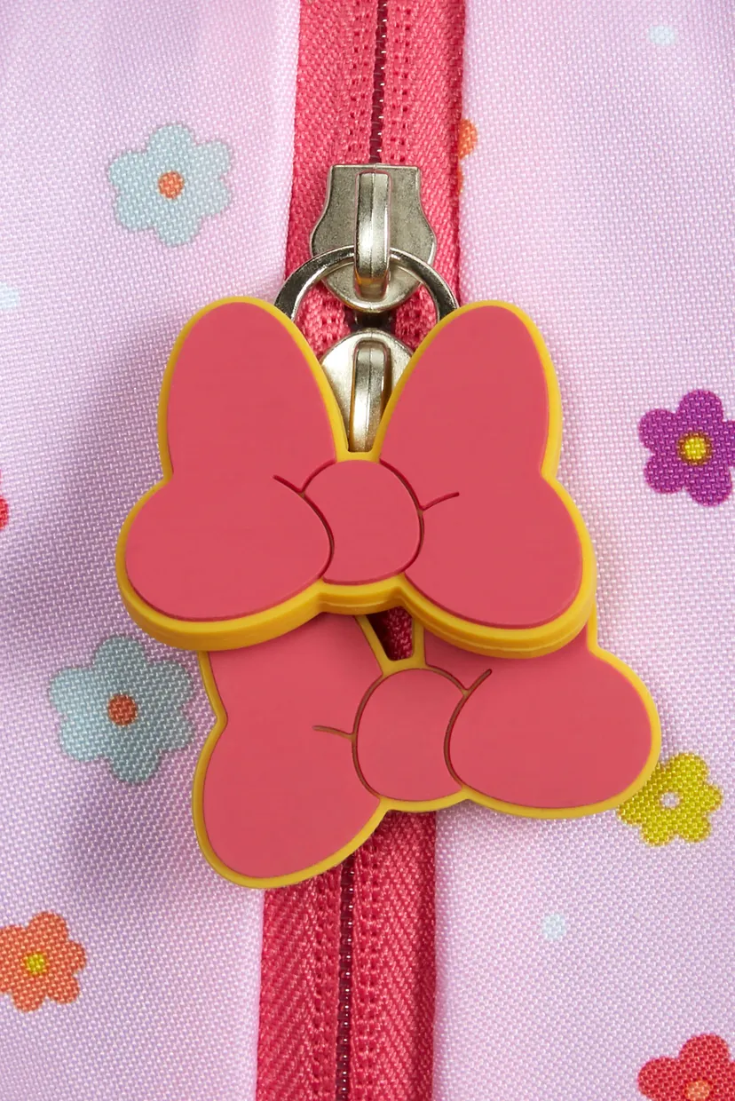 Дитячий рожевий рюкзак з візерунком MINNIE FLOWER POWER 5