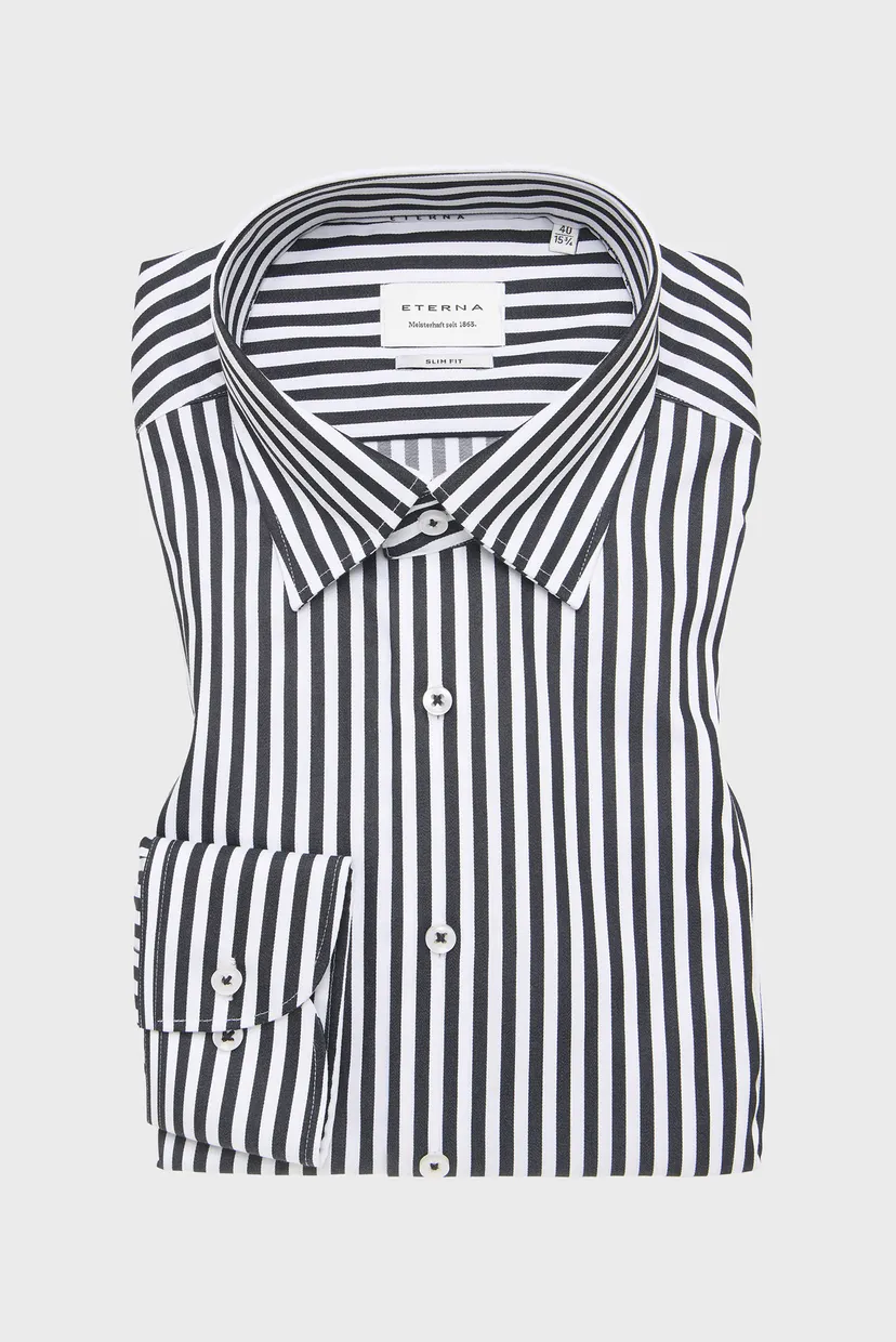 Чоловіча сорочка у смужку SLIM FIT 6