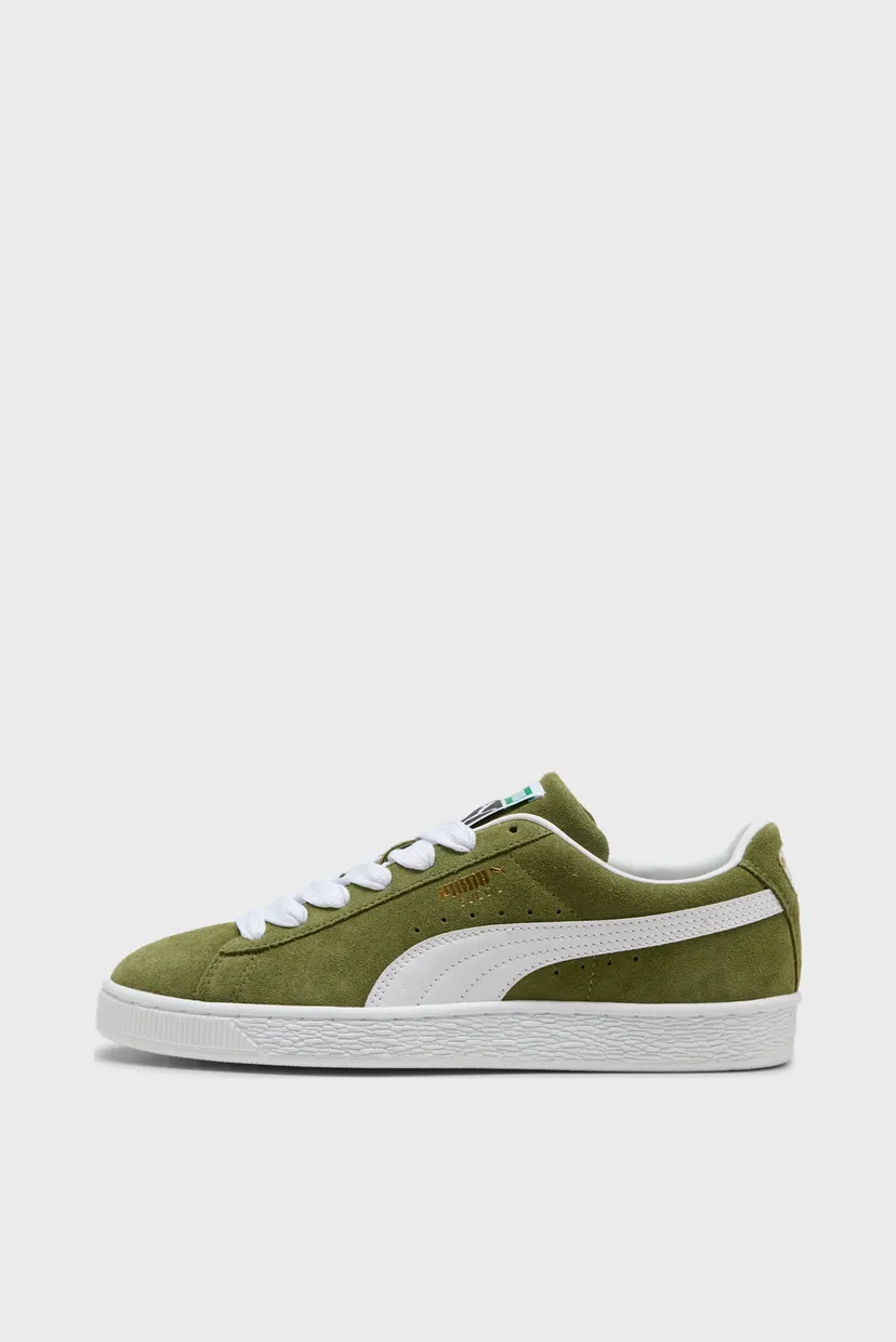 Зелені замшеві снікерси Suede Classic Sneakers Unisex 3