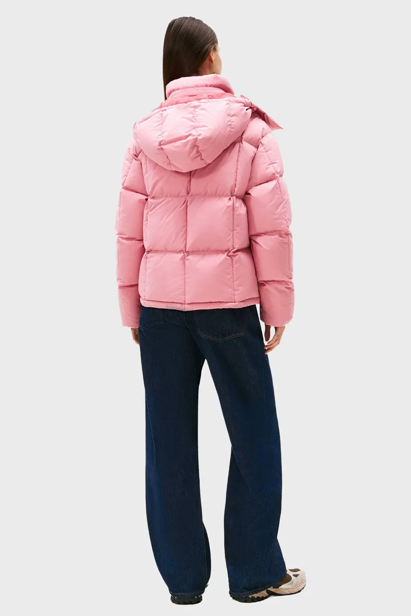 Жіночий рожевий пуховик ALASKA Tommy Jeans DW0DW21623 — MD-Fashion