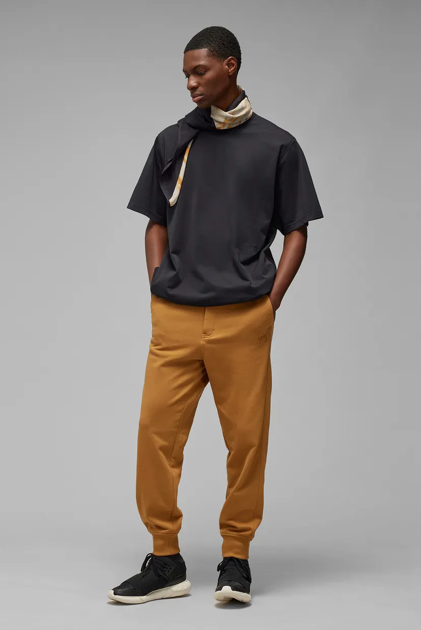 Мужские рыжие спортивные брюки Y-3 French Terry Cuffed 3