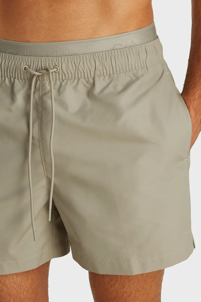 Чоловічі оливкові плавальні шорти MEDIUM DRAWSTRING DW 4