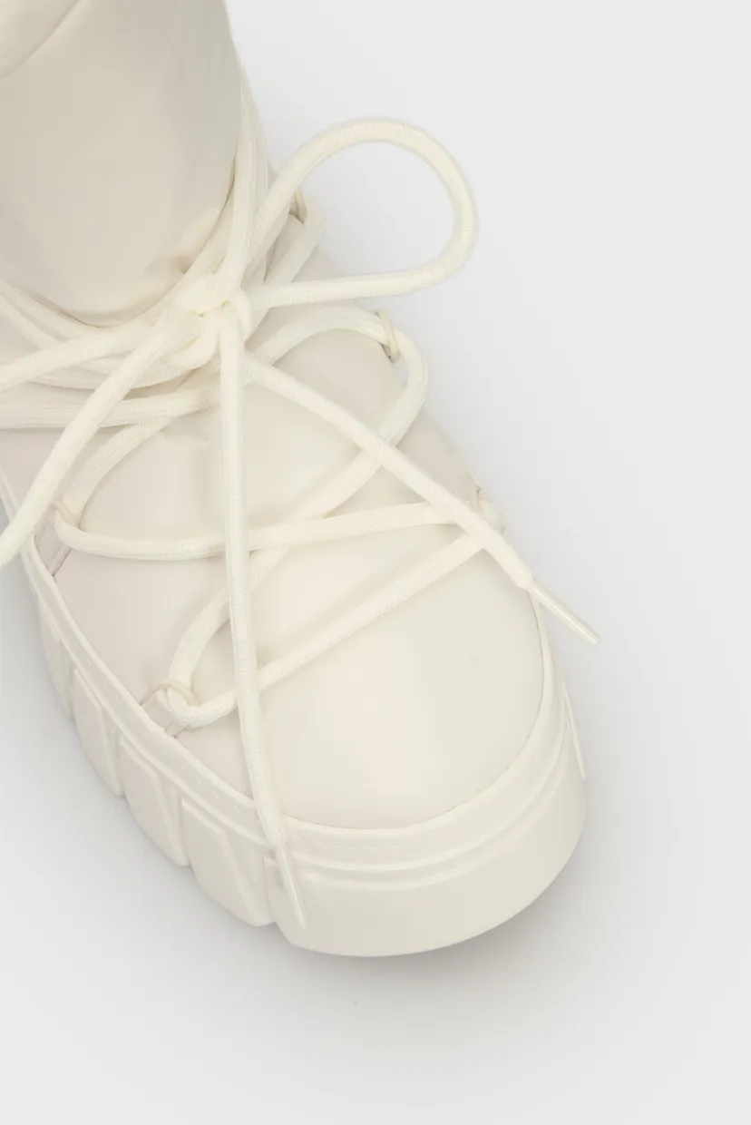Жіночі білі дутики TJW HYBRID BOOT 4