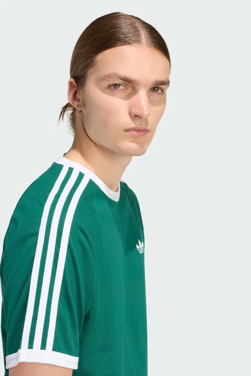 Чоловіча зелена футболка 3-STRIPES 5
