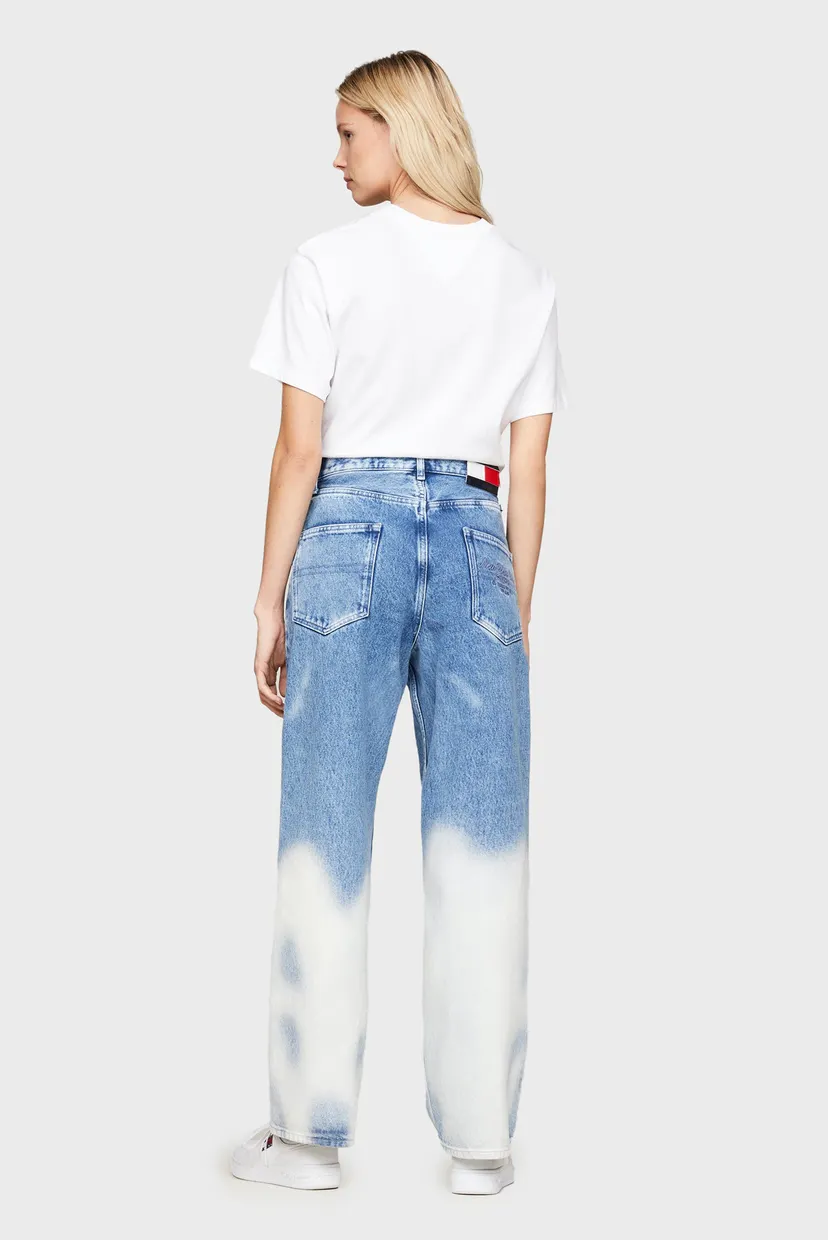 Жіночі блакитні джинси TJCU DEGRADE WIDE FIT 3