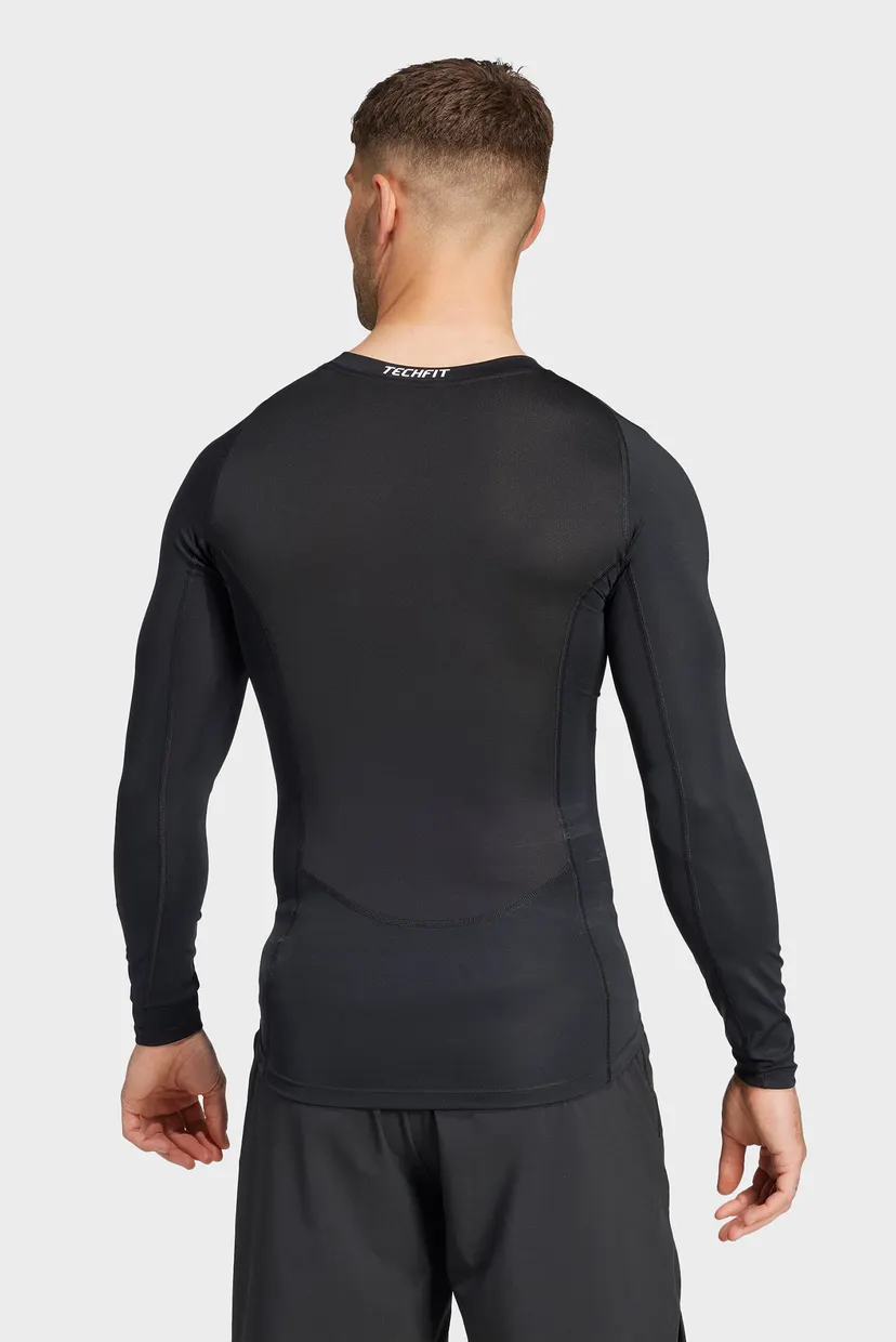 Мужской черный лонгслив Techfit Compression Training 3