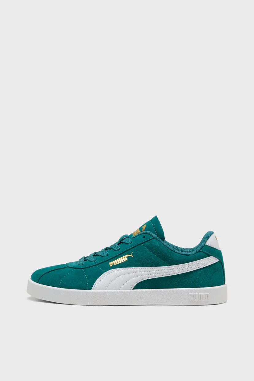 Дитячі бірюзові замшеві снікерси PUMA Club II Sneakers Youth 3