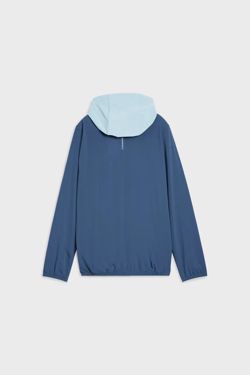Жіноча синя вітровка VELOCITY Woven Running Jacket Women 7