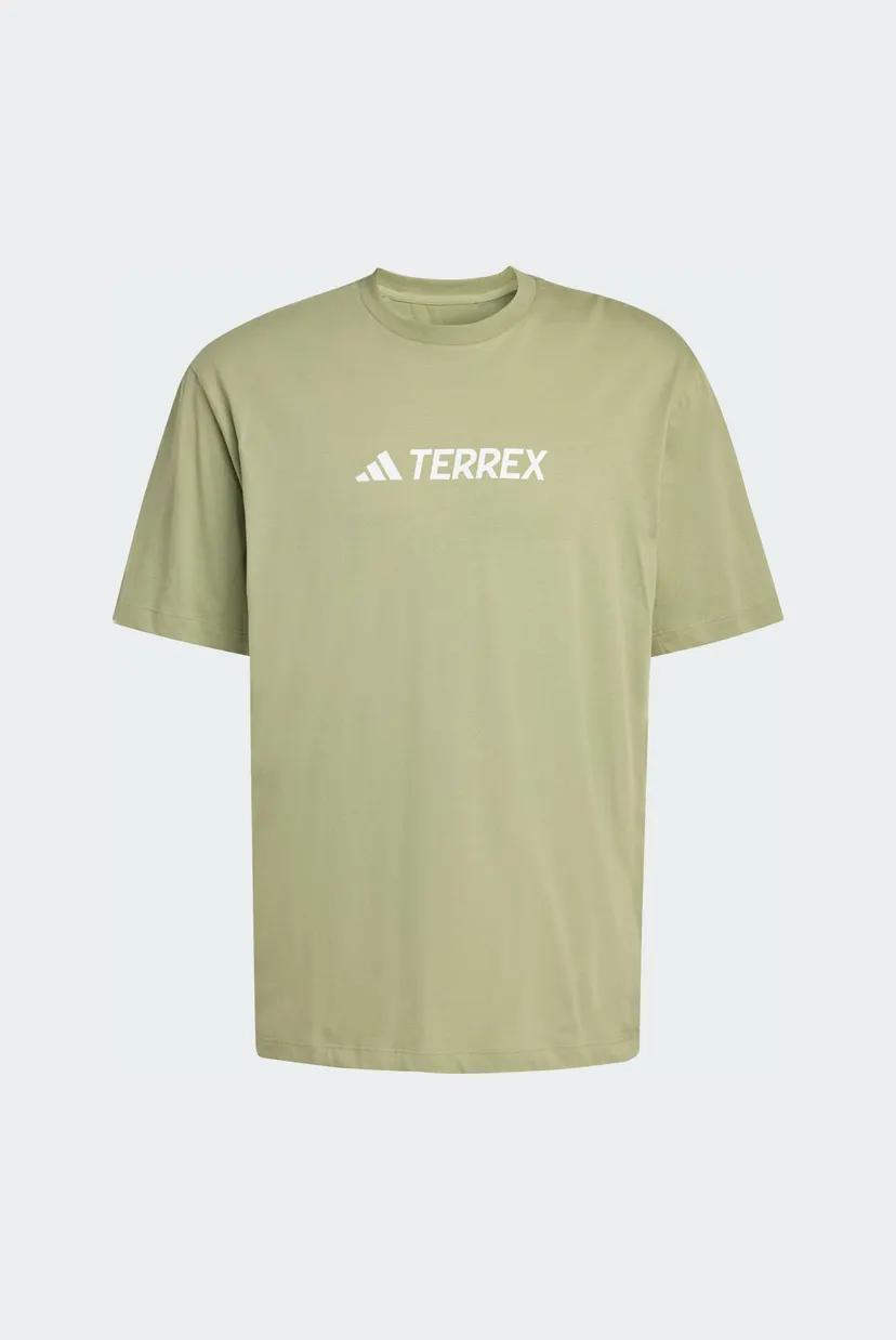 Чоловіча оливкова футболка Terrex Classic Logo 6
