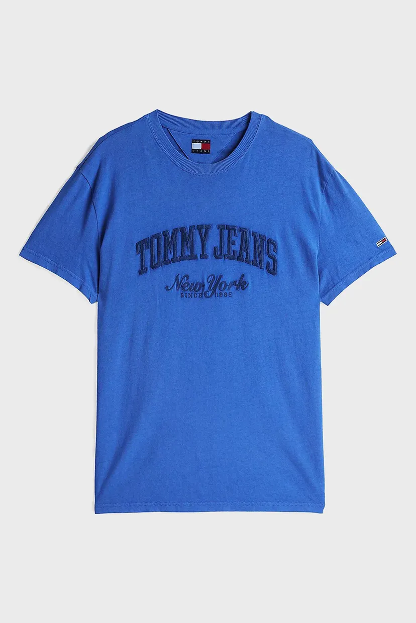 Чоловіча синя футболка TJM REG VINTAGE VARSITY TEE 5