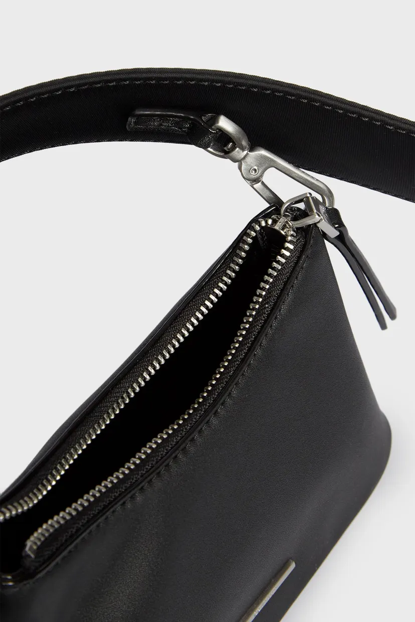Женская черная сумка CK NATURAL MINI BAG 5