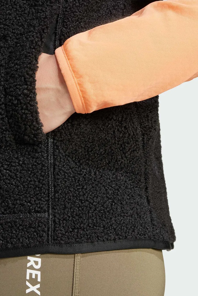 Жіночий чорний жилет Terrex Xploric High Pile Fleece 5