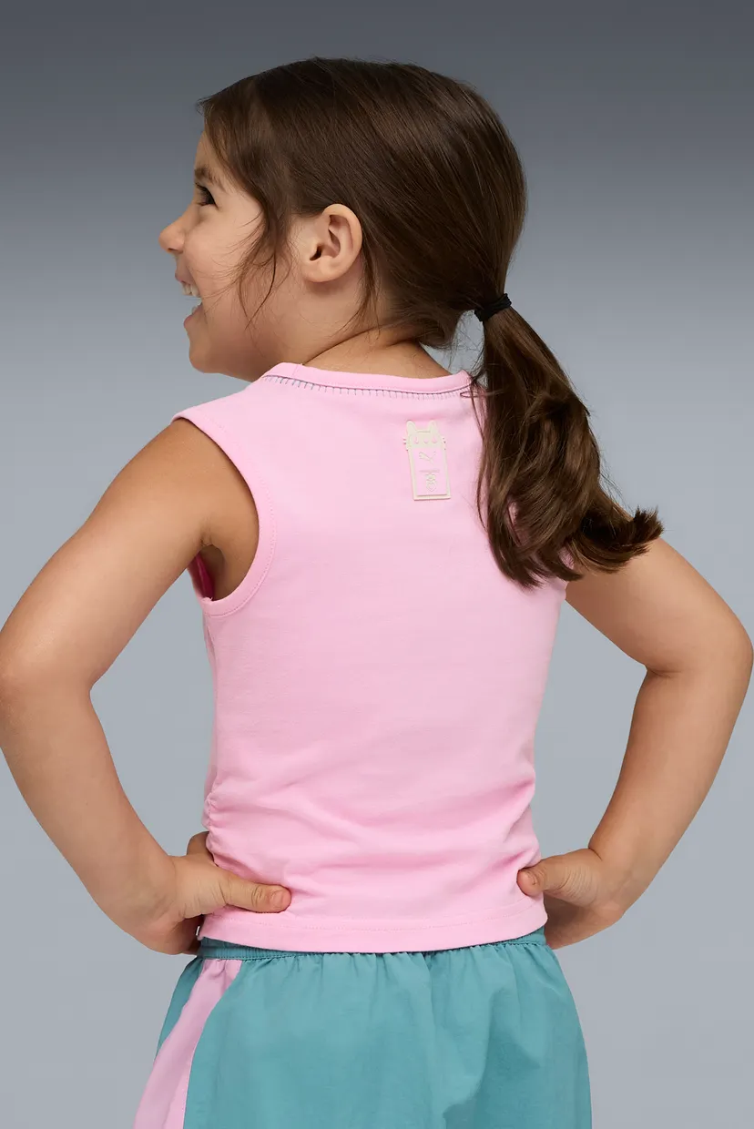 Дитяча рожева майка PUMA x GABBY'S DOLLHOUSE Slim Tank Top Kids 3