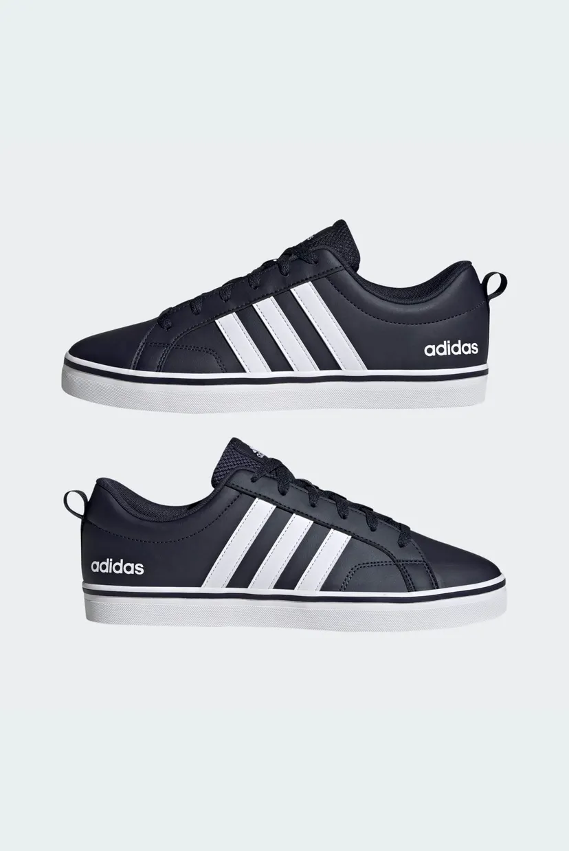 Мужские темно-синие сникерсы VS Pace 2.0 3-Stripes Branding Synthetic Nubuck 7