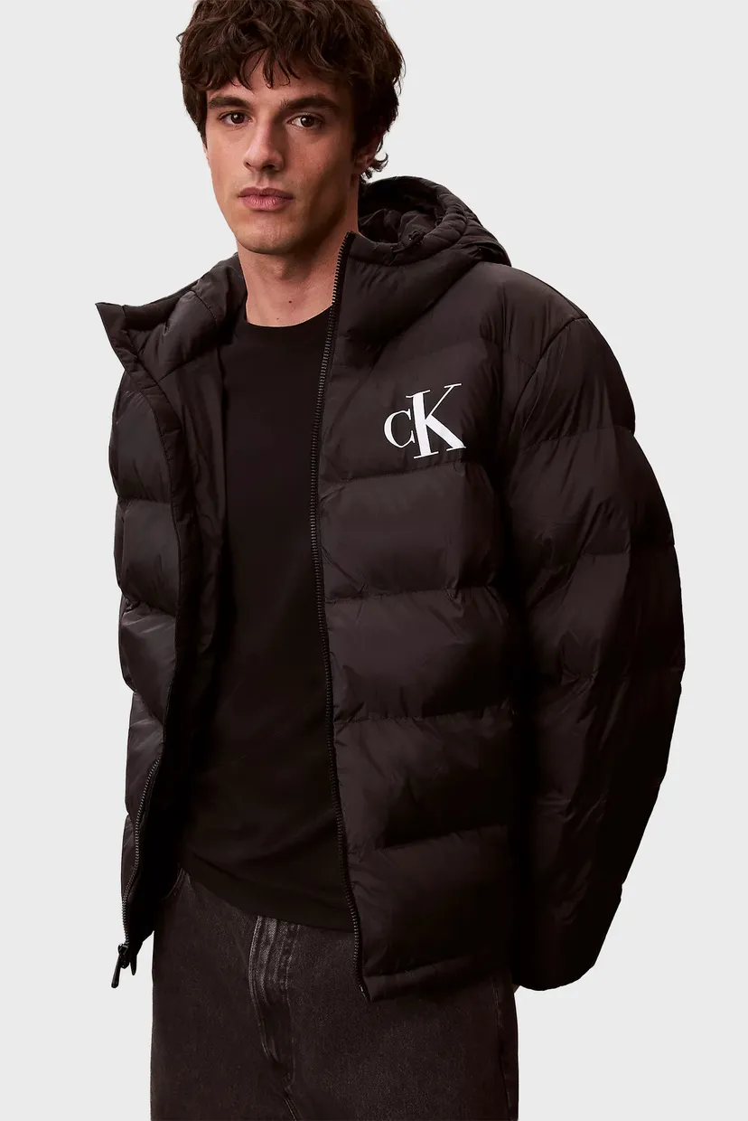 Чоловіча чорна куртка MONOGRAM 3