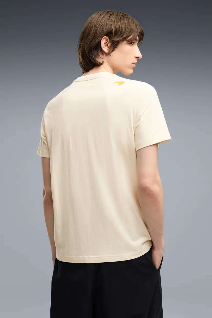 Мужская бежевая футболка McLAREN RACING Tee Men 3