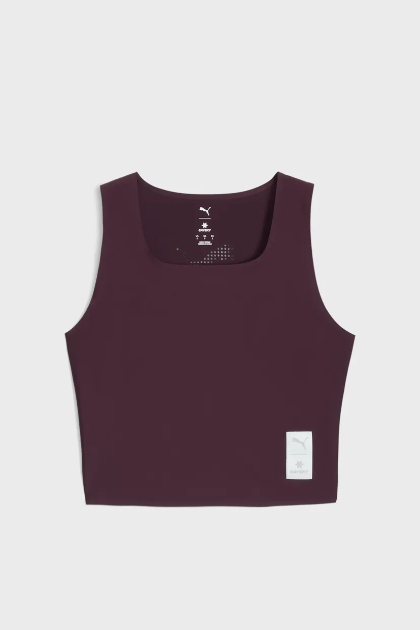 Жіночий фіолетовий топ PUMA x SAYSKY Running Crop Top Women 6