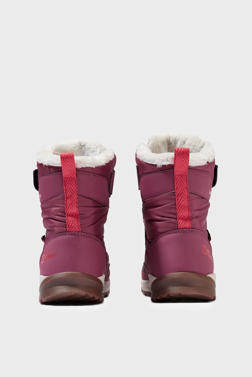 Дитячі малинові черевики POLAR BEAR-G TEXAPORE HIGH VC K 5