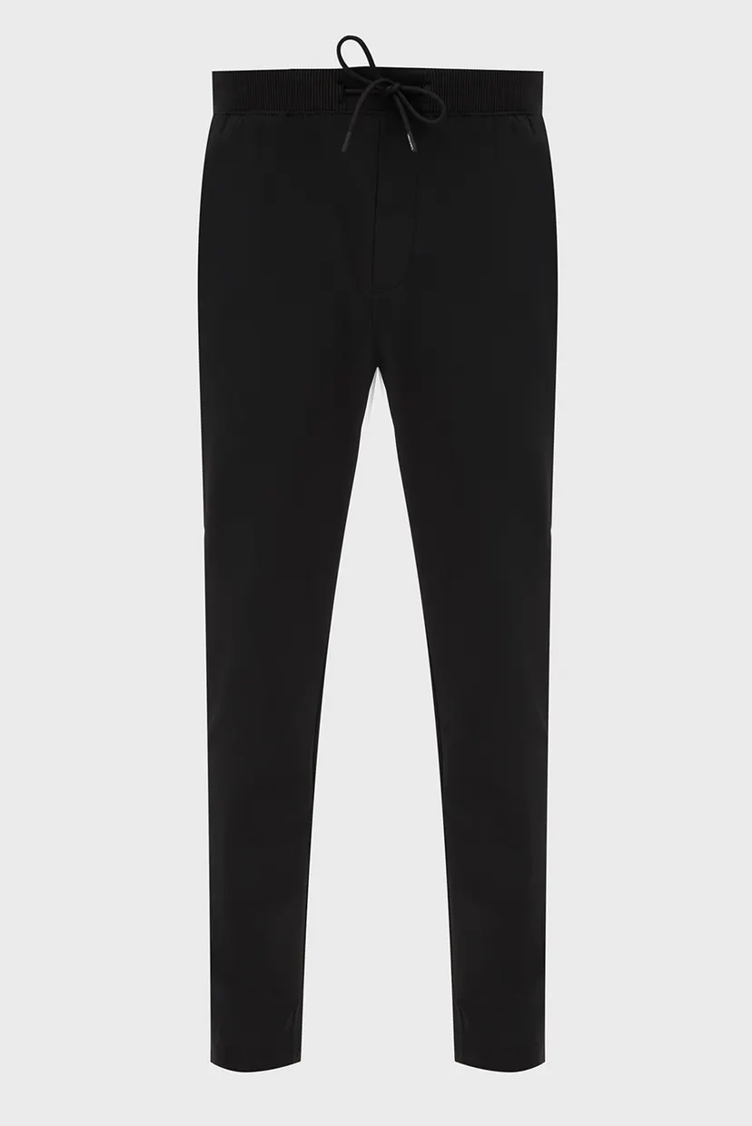 Мужские черные спортивные брюки 4WAY STRETCH 5
