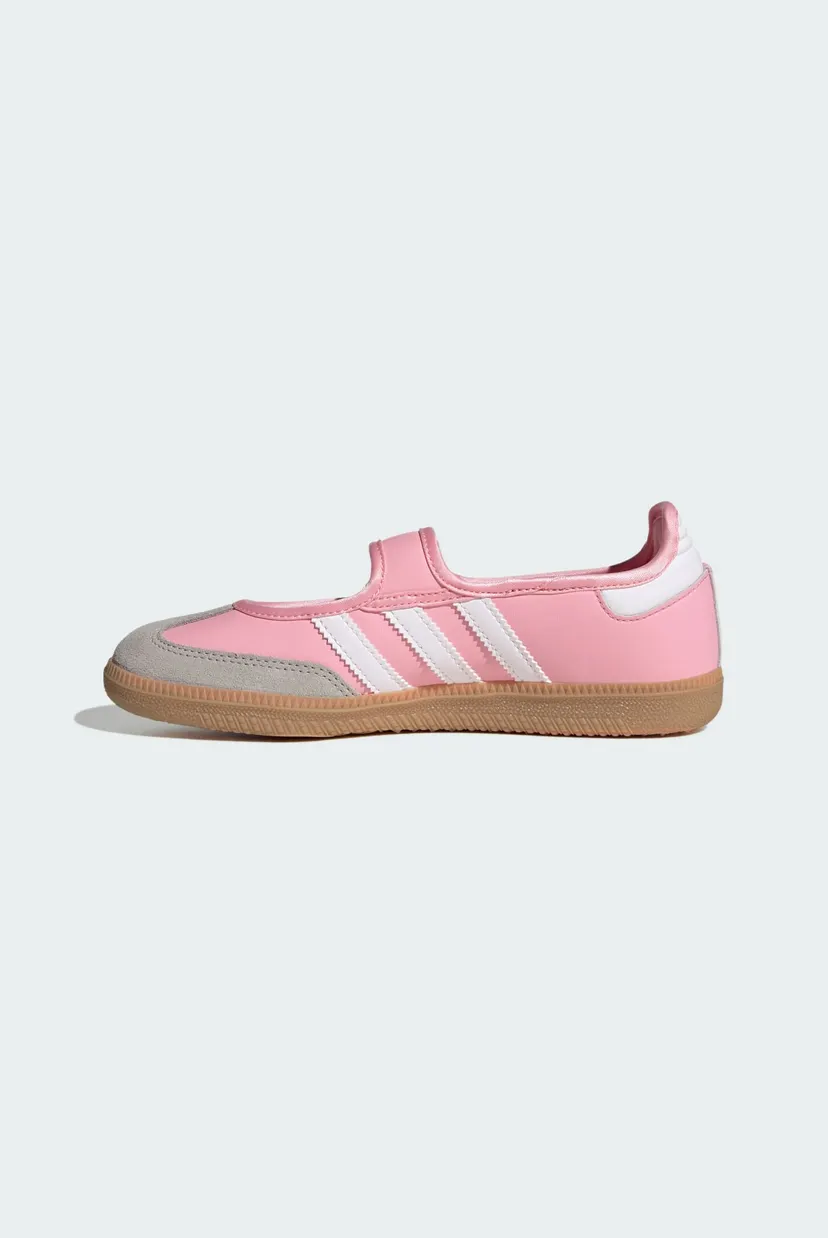 Детские розовые кожаные балетки Samba Jane Kids 6