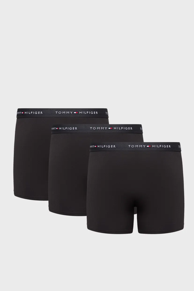 Чоловічі чорні боксери (3 шт) BOXER BRIEF DTM 7