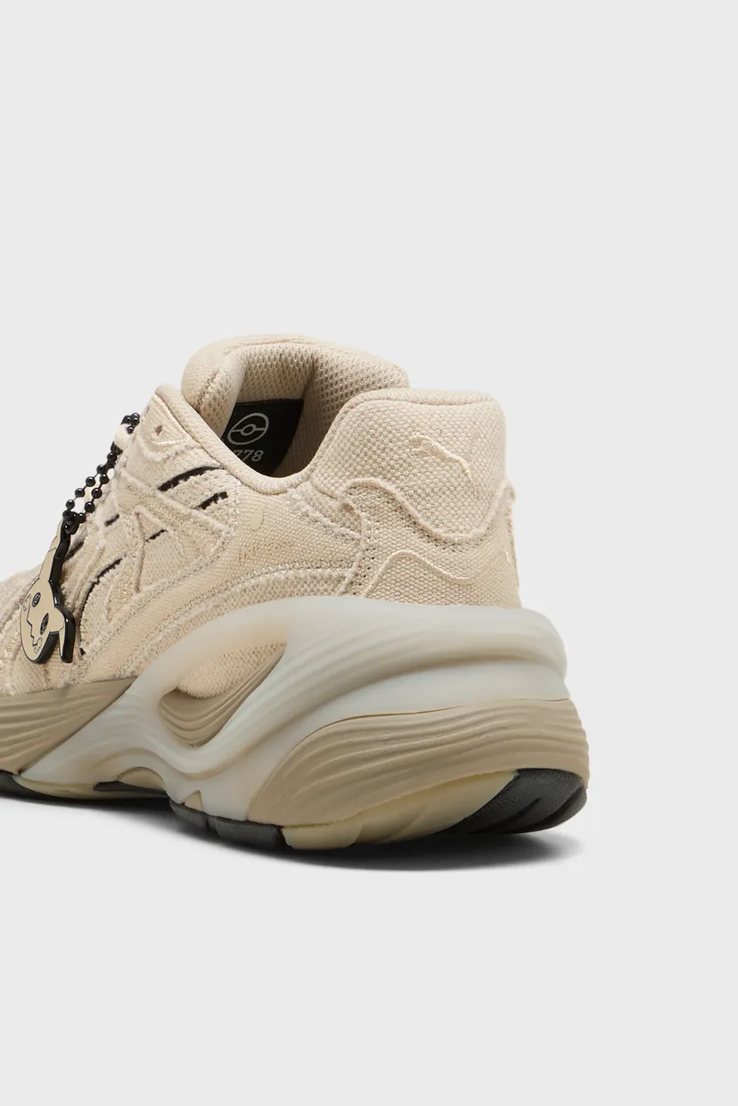 Детские бежевые кроссовки PUMA x POKÉMON Inverse Mimikyu Sneakers Youth 7