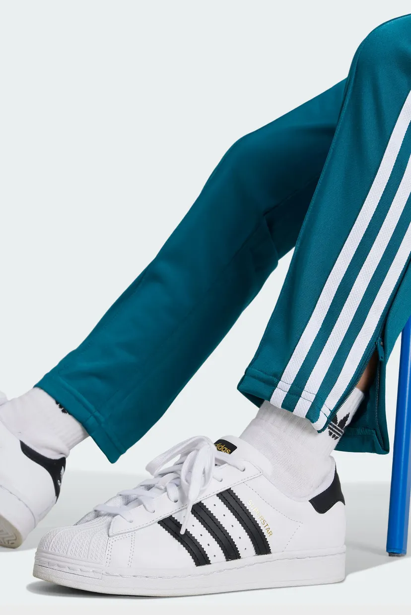 Дитячі бірюзові спортивні штани Adicolor SST Open Hem Slim Track Kids 5