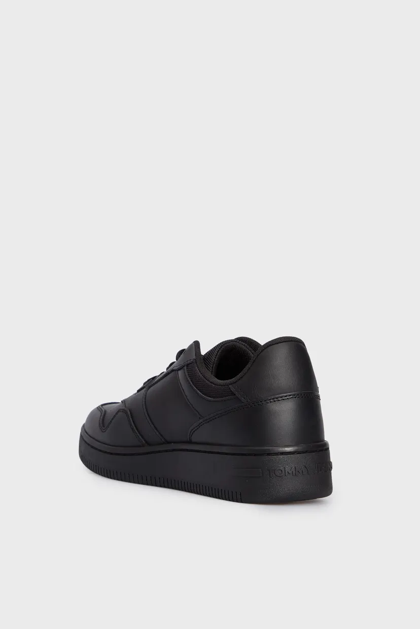 Женские черные сникерсы TJM BASKET LEATHER 5