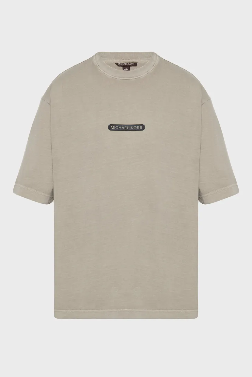 Мужская бежевая футболка GARMENT 4