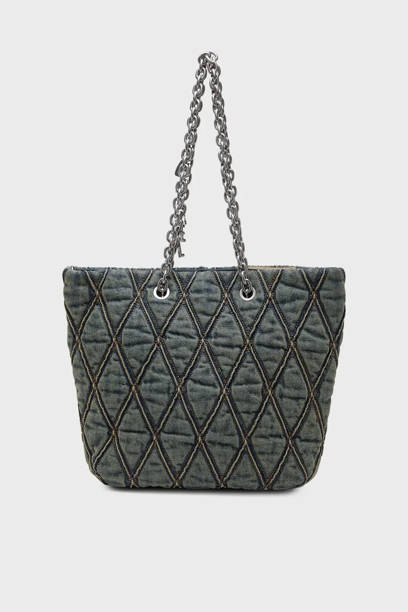 Жіноча синя джинсова сумка CHARM-D SHOPPER M SHOPPING BAG 4
