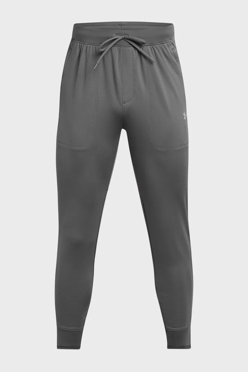 Чоловічі сірі спортивні штани UA Vanish CW Fitted Pant 4