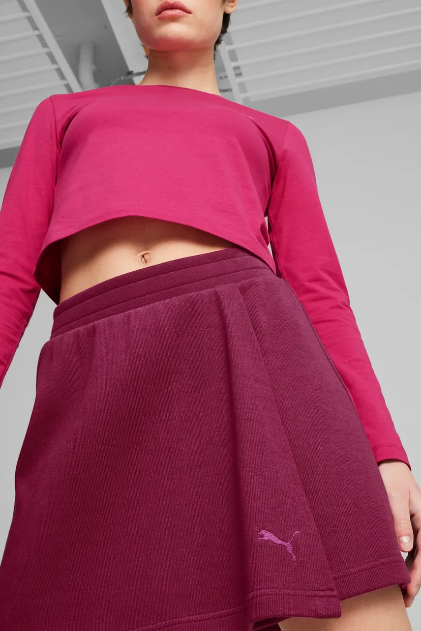 Женская малиновая юбка CLASSICS ARTISANAL Skirt Women 4