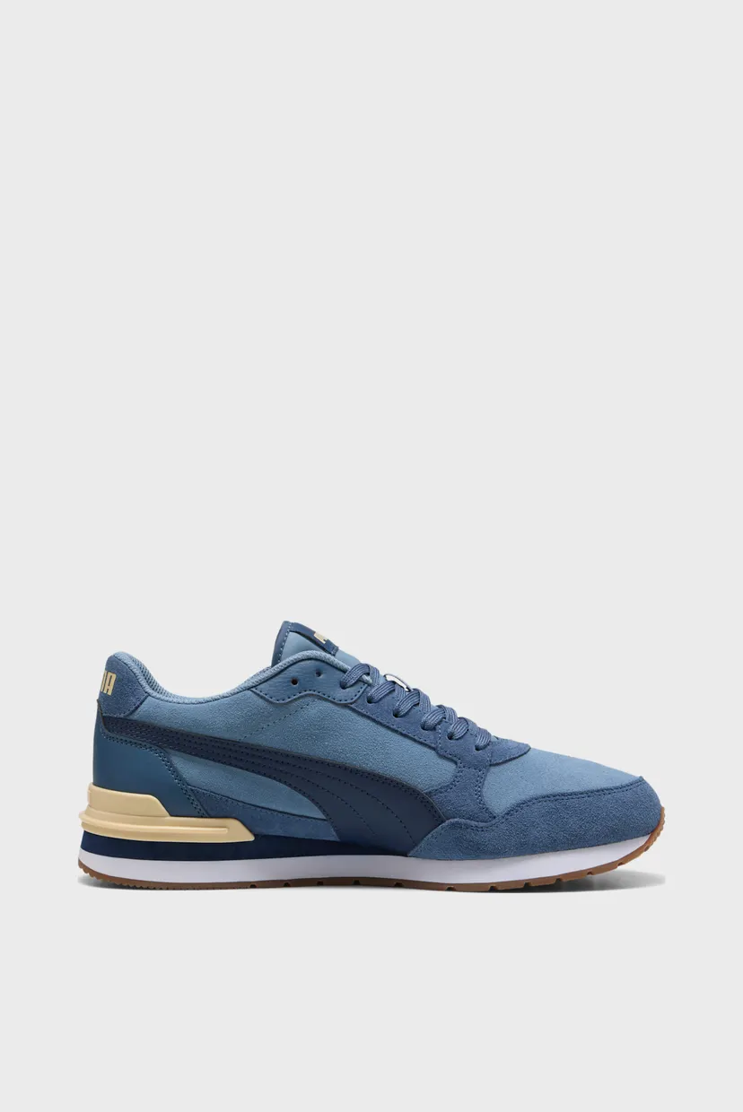Сині замшеві кросівки ST Runner v4 Suede Sneakers Unisex PUMA
