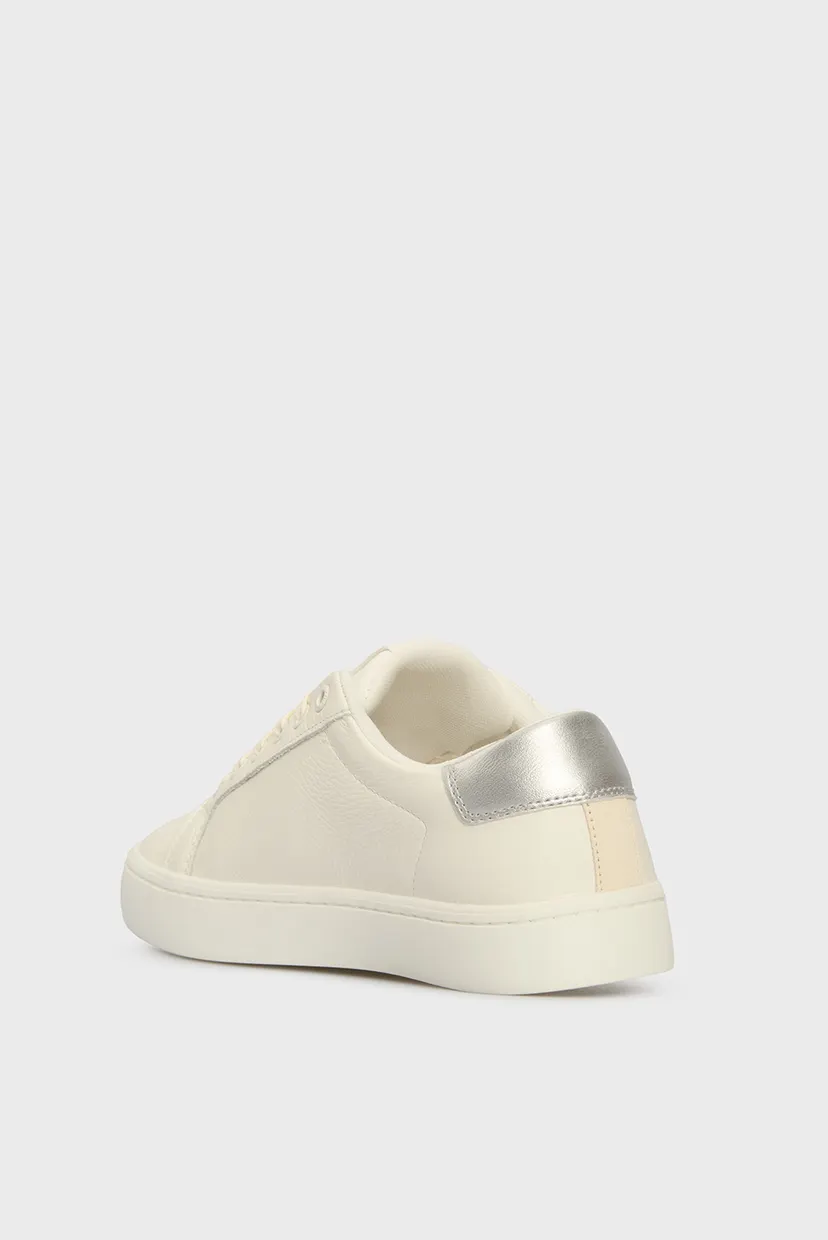 Женские белые кожаные сникерсы CLASSIC CUPSOLE LOW OHB 5