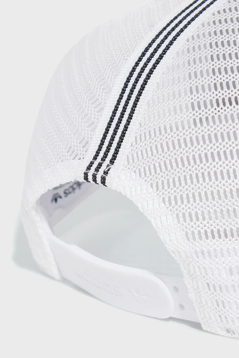 Белая кепка Adicolor Classic Curved Foam Trucker 4
