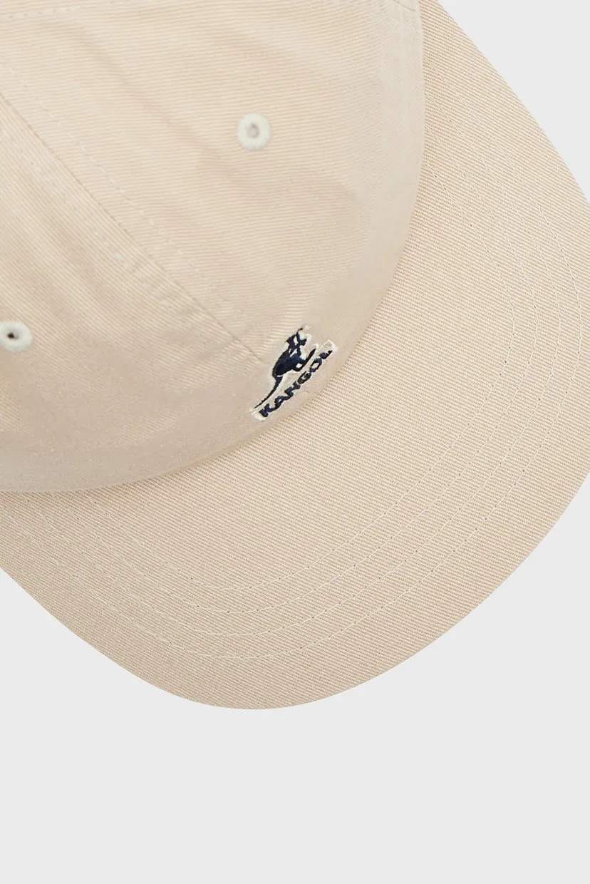 Мужская бежевая кепка Washed Baseball 4