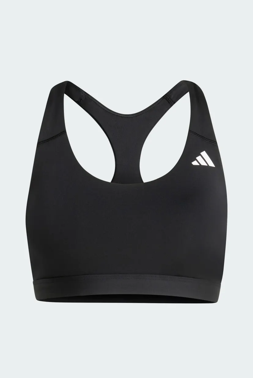 Жіночий чорний топ Optime Essentials Workout Medium Support 5