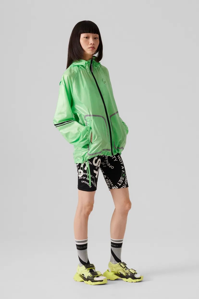 Женская зеленая куртка adidas by Stella McCartney TruePace adidas