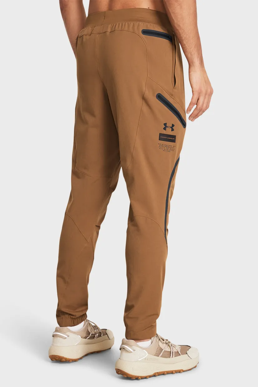 Чоловічі коричневі спортивні штани UA UNSTOPPABLE CARGO PANTS 3