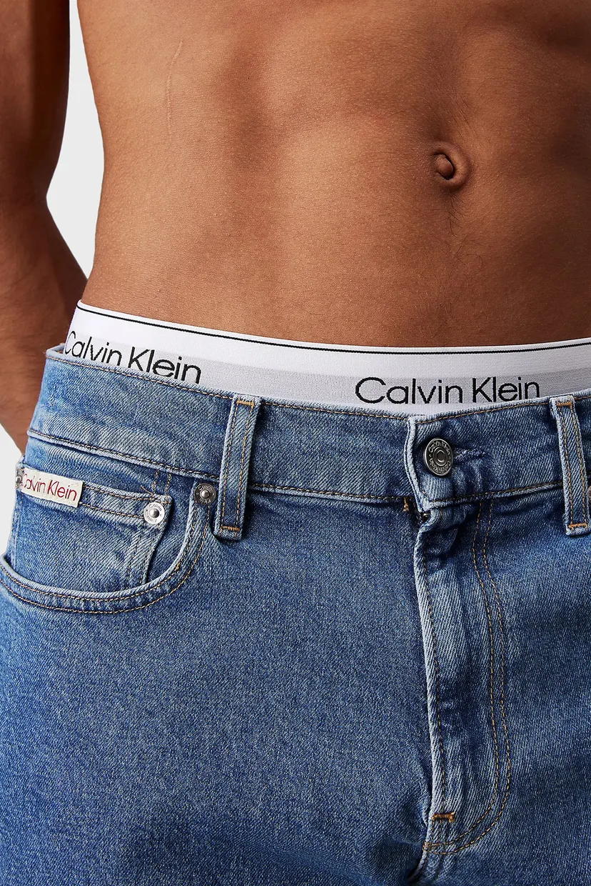 Мужские синие джинсы SLIM STRAIGHT 4
