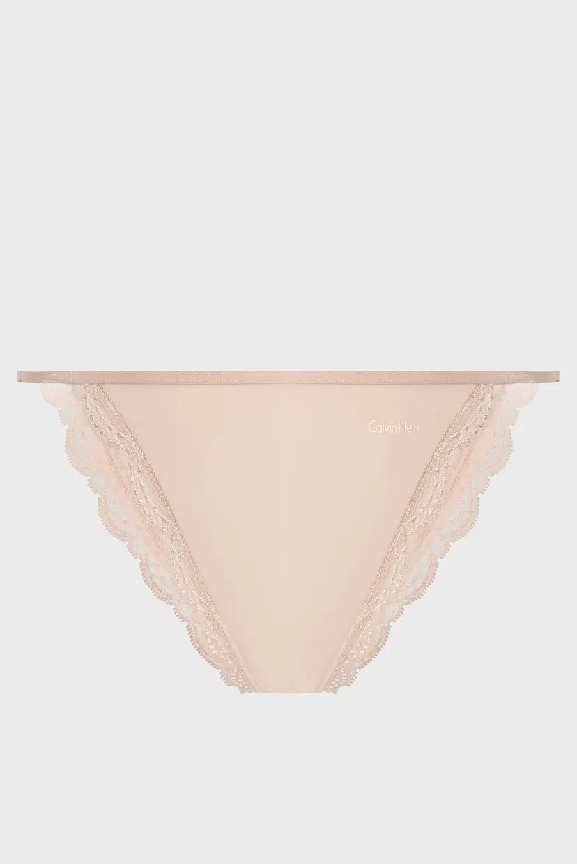 Жіночі бежеві трусики STRING BIKINI 7