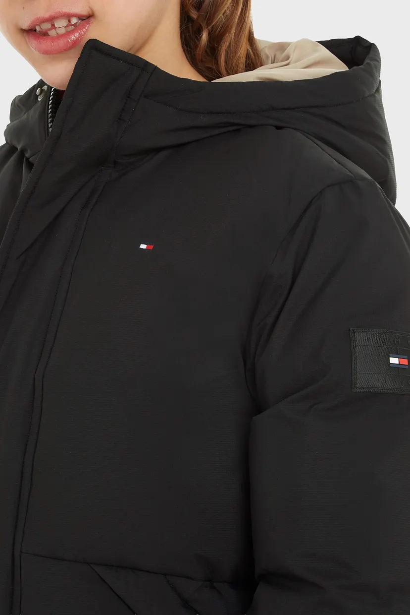 Дитячий чорний пуховик RELAXED DOWN JACKET 3