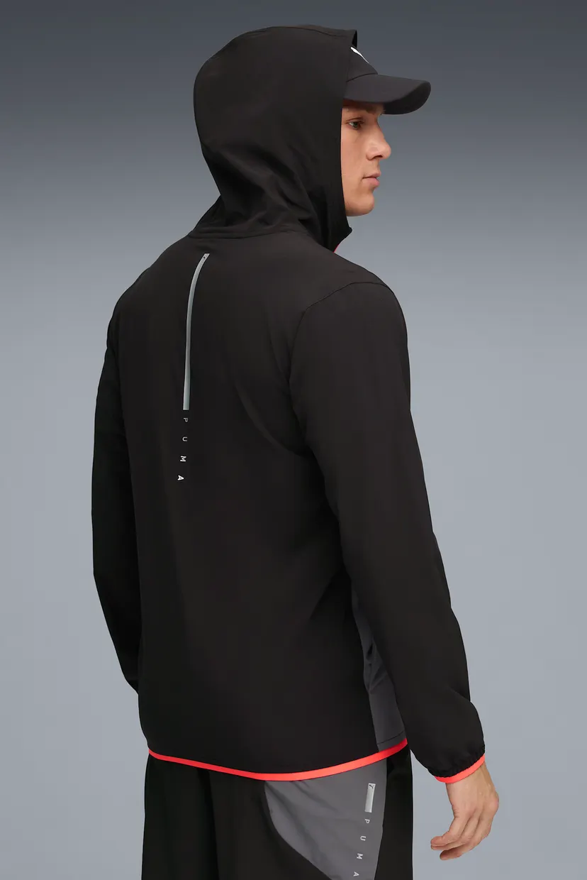 Чоловіча чорна вітровка FLEX STRETCH Woven Training Jacket Men