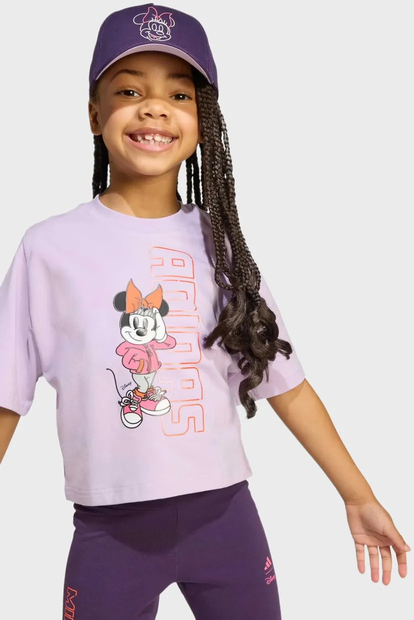 Дитяча бузкова футболка Disney Minnie Mouse Kids 4