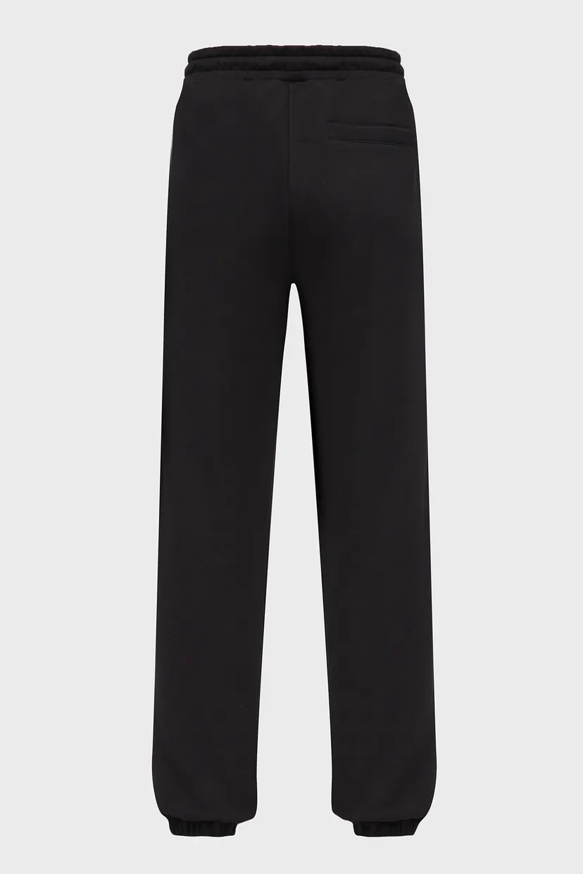 Мужские черные спортивные брюки KLJ RELAXED SWEATPANT 7