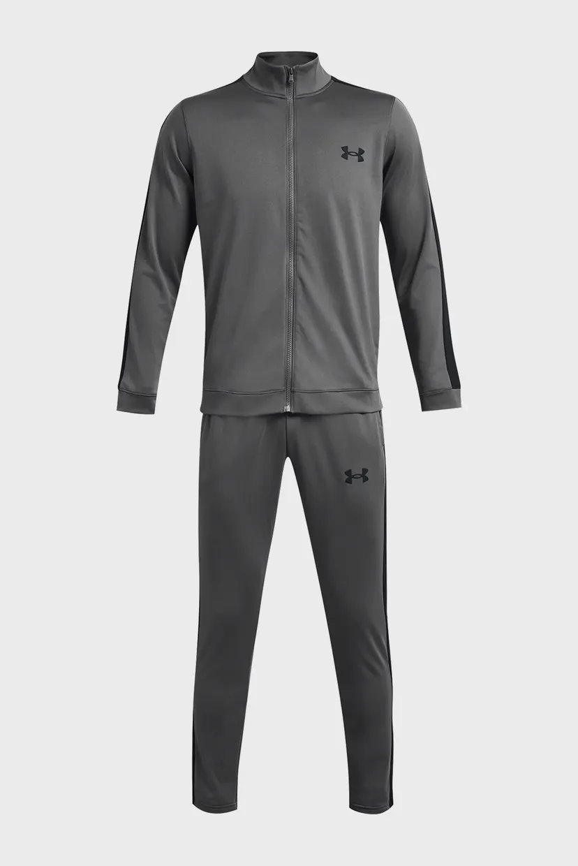 Чоловічий сірий спортивний костюм (кофта, штани) UA Knit Track Suit 5
