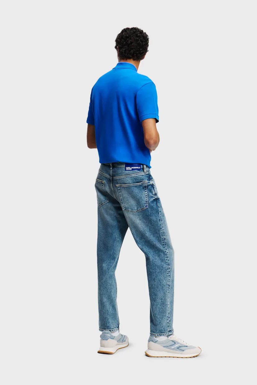Чоловічі сині джинси klj tapered denim 3