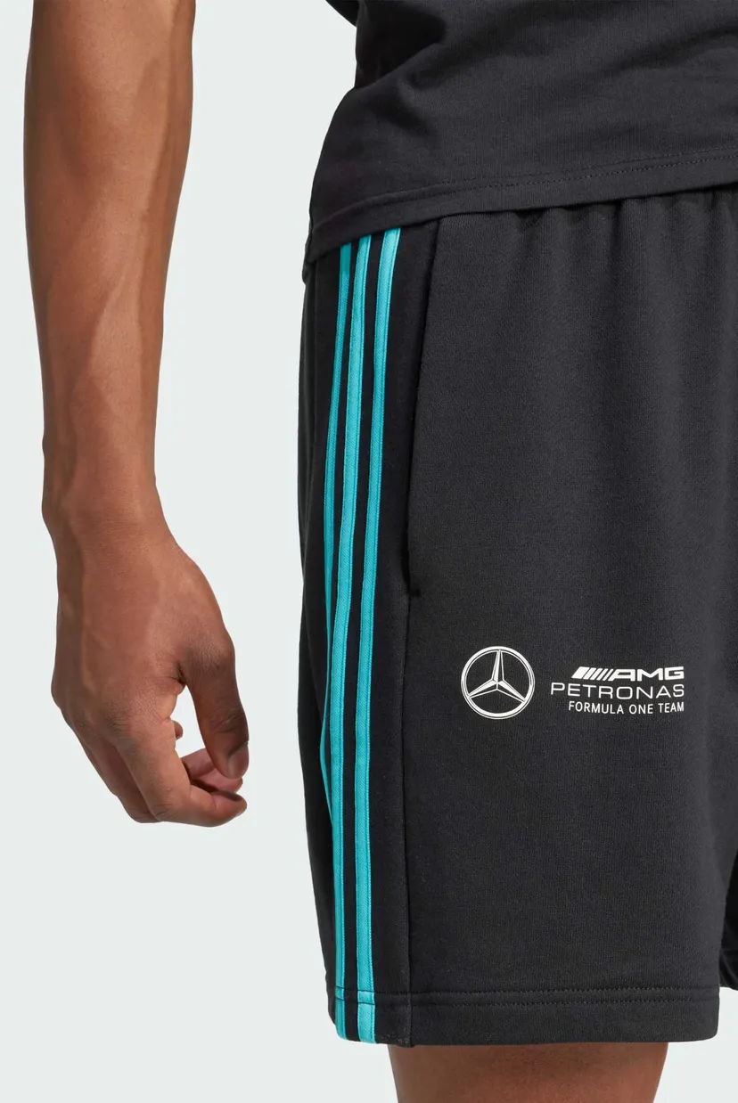 Чоловічі чорні шорти Mercedes - AMG Petronas Formula One Team DNA 4