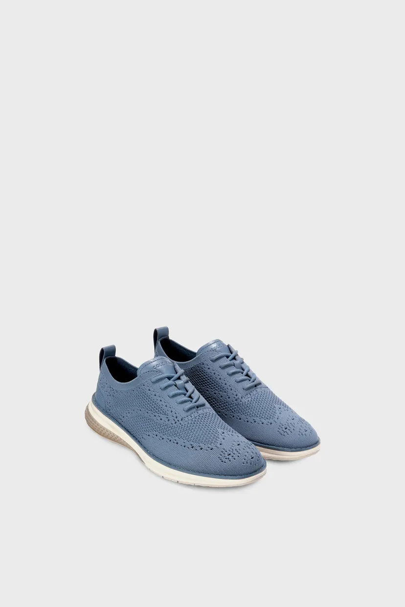 Чоловічі сині броги ØriginalGrand Energyweave Stitchlite™ Wingtip Oxford 5
